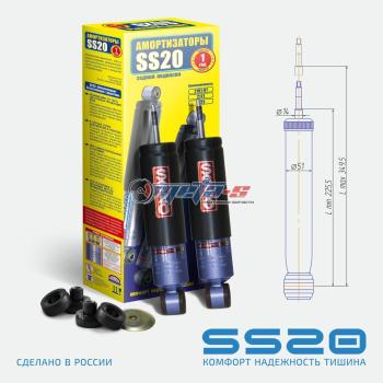 Амортизаторы передние 2123 Шевроле Нива SS20 (шоссе) SS20 688248056