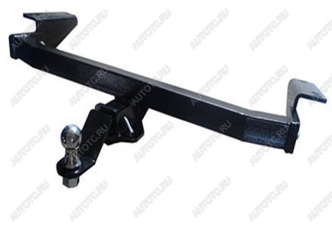 11 849 р. Фаркоп (съемное крепление шара под американский квадрат) DZK Toyota Land Cruiser Prado J150 1-ый рестайлинг (2013-2017) (стальной, шар Е)  с доставкой в г. Белгород