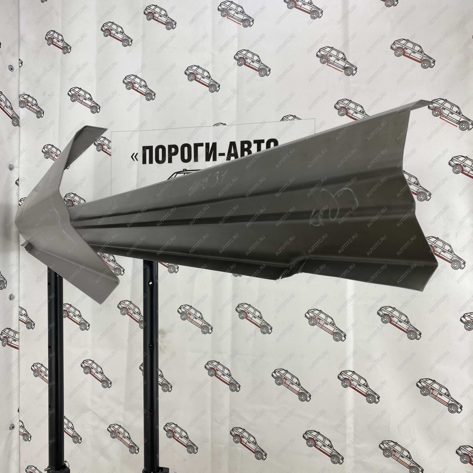 1 989 р. Правый ремонтный порог ПОРОГИ-АВТО Daewoo Nexia рестайлинг (2008-2015) (холоднокатаная сталь 1 мм)  с доставкой в г. Белгород
