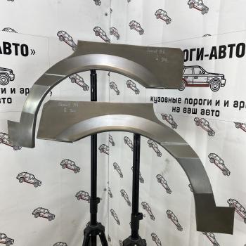 Правая внешняя задняя ремонтная арка ПОРОГИ-АВТО Volkswagen Passat B4 седан (1993-1996) (холоднокатаная сталь 0.8 мм)