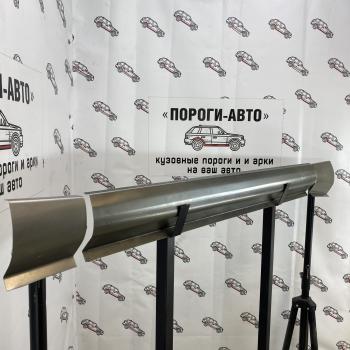 Ремкомплект порогов (левый+правый) ПОРОГИ-АВТО Lifan X60 дорестайлинг (2011-2015) (холоднокатаная сталь 1 мм)