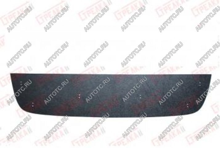 759 р. Зимняя заглушка решетки радиатора Стрелка11 Nissan Qashqai 2 J11 дорестайлинг (2013-2019) (черная)  с доставкой в г. Белгород