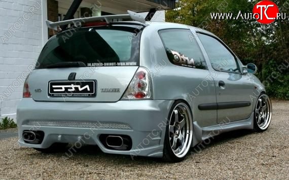 23 899 р. Задний бампер ST Renault Clio BB дорестайлинг, хэтчбэк 5 дв. (1998-2002)  с доставкой в г. Белгород
