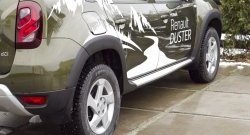Накладки на колёсные арки RA Renault Duster  HS (2015-2021) рестайлинг