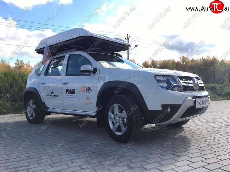 7 649 р. Накладки на колесные арки Артформ Renault Duster HS рестайлинг (2015-2021)  с доставкой в г. Белгород