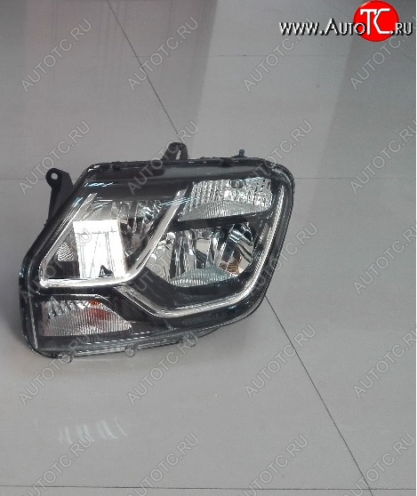 4 099 р. Фара BRIGHTROAD (под эл. корректор, хром, левая) Renault Duster HS рестайлинг (2015-2021)  с доставкой в г. Белгород