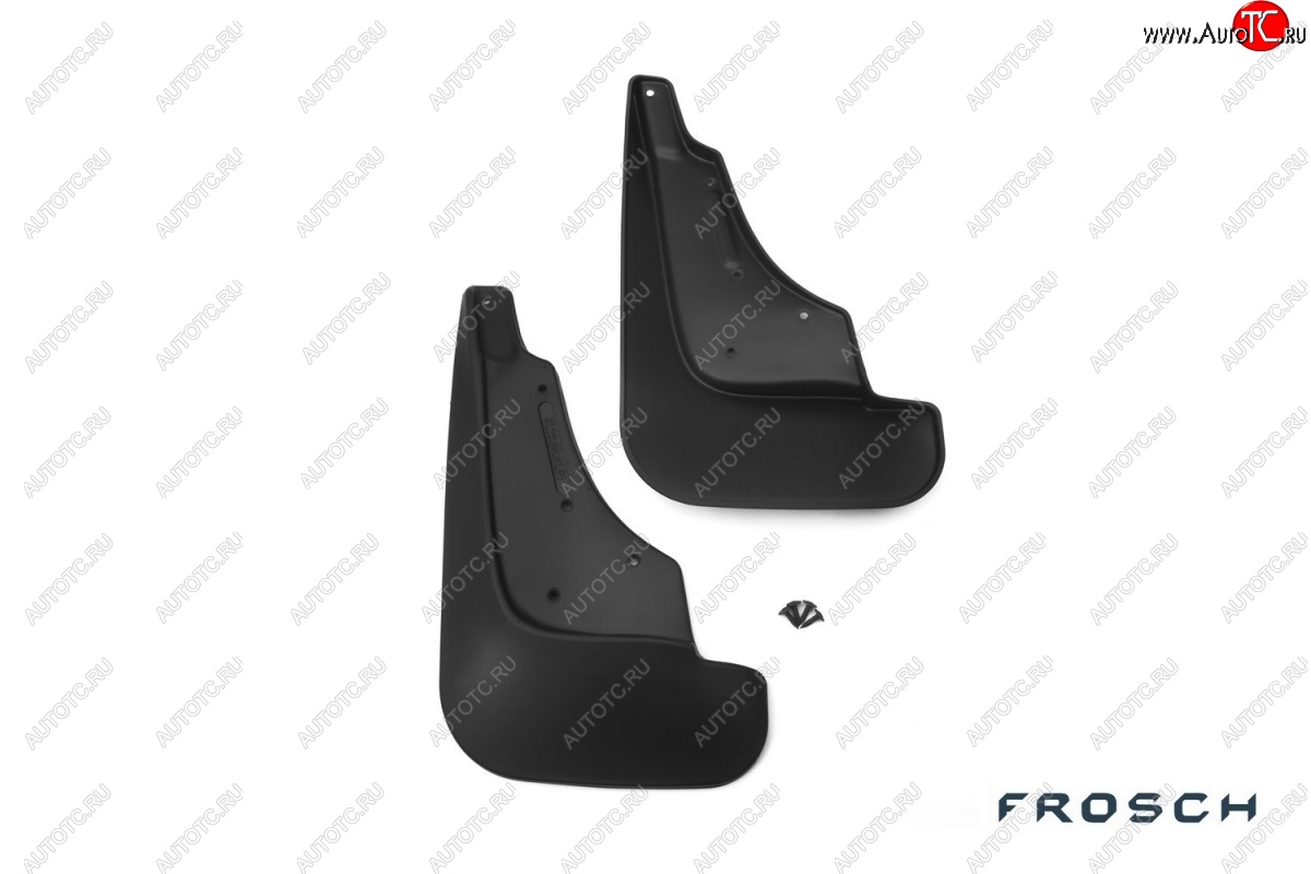 2 299 р. Брызговики Frosch Renault Duster HS дорестайлинг (2010-2015) (Передние)  с доставкой в г. Белгород