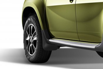 2 299 р. Брызговики Frosch Renault Duster HS дорестайлинг (2010-2015) (Передние)  с доставкой в г. Белгород. Увеличить фотографию 2