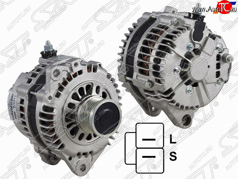13 949 р. Генератор SAT (12V, 120A, 2.0) Renault Kaptur рестайлинг (2020-2025)  с доставкой в г. Белгород