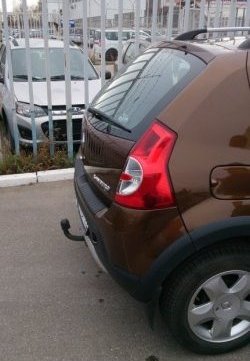 1 549 р. Накладка на задний бампер Ralex Tuning Renault Duster HS дорестайлинг (2010-2015)  с доставкой в г. Белгород. Увеличить фотографию 3