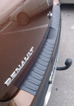 1 549 р. Накладка на задний бампер Ralex Tuning Renault Duster HS дорестайлинг (2010-2015)  с доставкой в г. Белгород. Увеличить фотографию 4