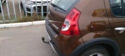 1 549 р. Накладка на задний бампер Ralex Tuning Renault Duster HS дорестайлинг (2010-2015)  с доставкой в г. Белгород. Увеличить фотографию 6