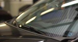 2 369 р. Обтекатель дворников на автомобиль Petroil Tuning Renault Duster HS дорестайлинг (2010-2015) (Текстурная поверхность)  с доставкой в г. Белгород. Увеличить фотографию 2