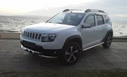 3 299 р. Решётка радиатора Sport Renault Duster HS дорестайлинг (2010-2015) (Неокрашенная)  с доставкой в г. Белгород. Увеличить фотографию 5
