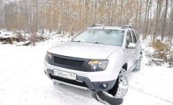 899 р. Реснички на фары DM-Style Renault Duster HS рестайлинг (2015-2021) (Неокрашенные)  с доставкой в г. Белгород. Увеличить фотографию 4