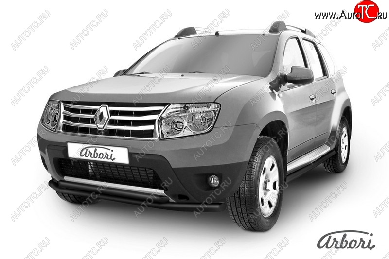 6 389 р. Обвес переднего бампера Arbori  Renault Duster  HS (2010-2015) дорестайлинг  с доставкой в г. Белгород