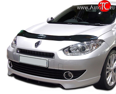 2 799 р. Дефлектор капота NovLine  Renault Fluence (2010-2012) дорестайлинг  с доставкой в г. Белгород