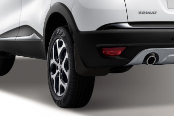 4 799 р. Брызговики Frosch  Renault Kaptur (2016-2020) дорестайлинг (Задние)  с доставкой в г. Белгород. Увеличить фотографию 2