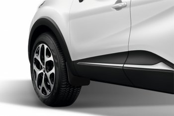 1 149 р. Брызговики передние Frosch  Renault Kaptur (2016-2025) дорестайлинг, рестайлинг  с доставкой в г. Белгород. Увеличить фотографию 2