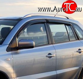 611 р. Дефлекторы окон (ветровики) Novline 4 шт Renault Koleos 1 Phase 2 (2011-2013)  с доставкой в г. Белгород