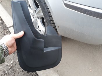 779 р. Универсальные передние брызговики (широкие) ПТП64 Uni4  Jeep Compass MP дорестайлинг (2016-2022)  с доставкой в г. Белгород. Увеличить фотографию 10