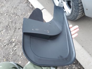 779 р. Универсальные передние брызговики (широкие) ПТП64 Uni4  Jeep Compass MP дорестайлинг (2016-2022)  с доставкой в г. Белгород. Увеличить фотографию 8