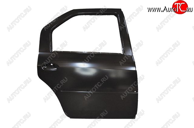 13 999 р. Правая дверь задняя SAT Renault Logan 1 дорестайлинг (2004-2010) (Неокрашенная)  с доставкой в г. Белгород