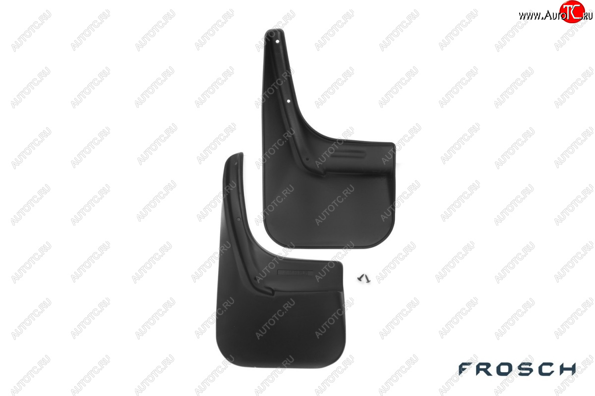 2 379 р. Брызговики Frosch optimum (установка c подкрылком) Renault Logan 1 дорестайлинг (2004-2010) (Задние)  с доставкой в г. Белгород