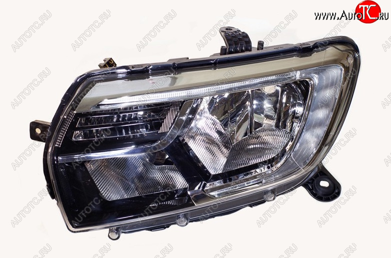 8 999 р. Левая фара передняя (LED, механический корректор) ASP MENSAN Renault Sandero (B8) рестайлинг (2018-2025)  с доставкой в г. Белгород