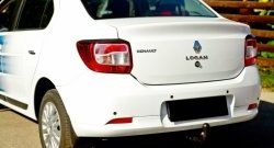 659 р. Реснички задних фонарей RA Renault Logan Stepway (2018-2025) (Неокрашенные)  с доставкой в г. Белгород. Увеличить фотографию 4