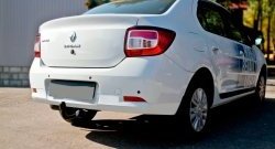 659 р. Реснички задних фонарей RA Renault Logan Stepway (2018-2025) (Неокрашенные)  с доставкой в г. Белгород. Увеличить фотографию 2