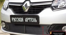 2 469 р. Защитная сетка в нижнюю часть бампера RA Renault Logan 2 дорестайлинг (2014-2018)  с доставкой в г. Белгород. Увеличить фотографию 6