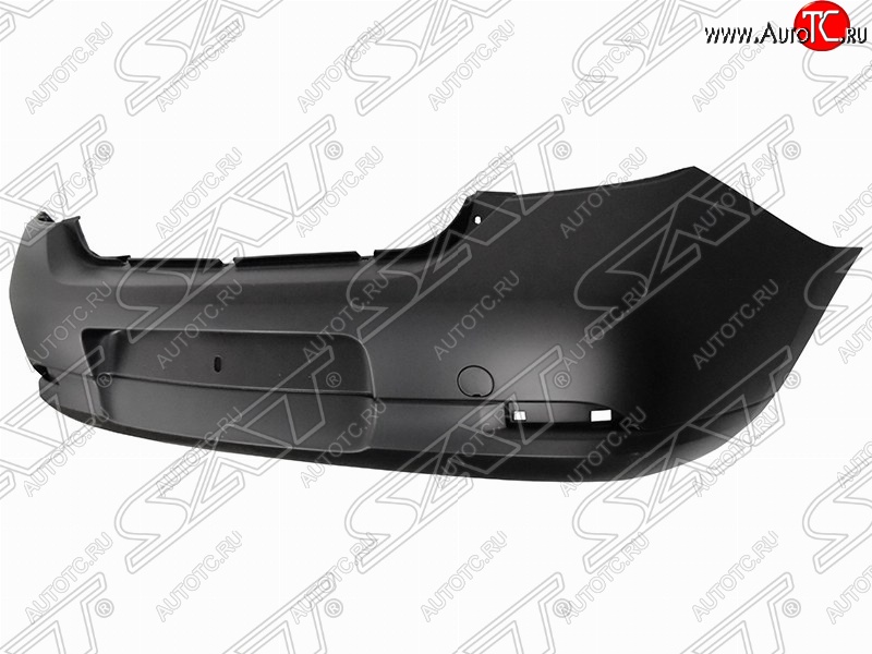 2 599 р. Задний бампер SAT  Renault Logan  2 (2014-2018) дорестайлинг (Неокрашенный)  с доставкой в г. Белгород