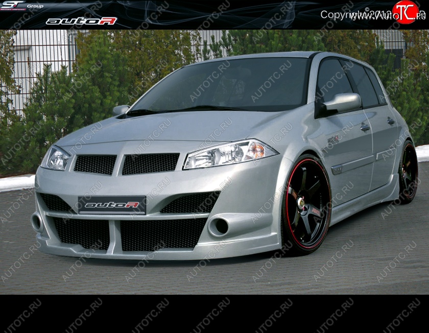 28 999 р. Передний бампер Auto-R Renault Megane седан  дорестайлинг (2002-2006)  с доставкой в г. Белгород