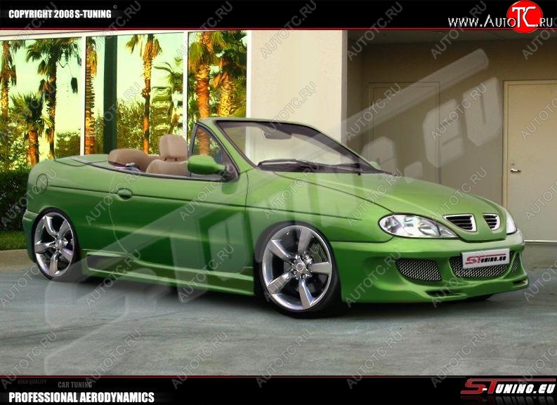 28 999 р. Передний бампер ST1 Renault Megane универсал дорестайлинг (1995-1999)  с доставкой в г. Белгород