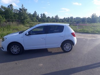 5 599 р. Спойлер INMAX Renault Sandero (B8) рестайлинг (2018-2025) (неокрашенный)  с доставкой в г. Белгород. Увеличить фотографию 5