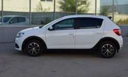 3 699 р. Комплект накладок на арки KART RS NEW Renault Sandero (B8) дорестайлинг (2014-2018) (Неокрашенные)  с доставкой в г. Белгород. Увеличить фотографию 5