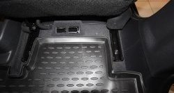 2 399 р. Коврики в салон Element 3 шт. (полиуретан)  Renault Scenic  3 (2009-2012)  с доставкой в г. Белгород. Увеличить фотографию 3