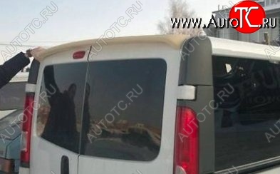 5 999 р. Лип спойлер Распашонка Renault Trafic X83 рестайлинг (2006-2014) (Неокрашенный)  с доставкой в г. Белгород