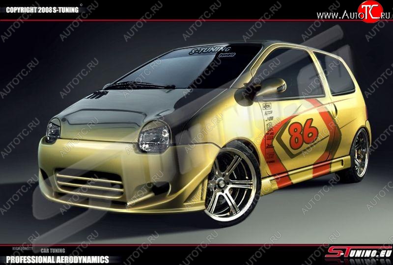 28 999 р. Передний бампер Monstr Renault Twingo 1 (1993-2007)  с доставкой в г. Белгород