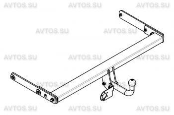 7 699 р. Фаркоп (условно-съемный шар) AvtoS Seat Ateca 5FP (2016-2025)  с доставкой в г. Белгород. Увеличить фотографию 2