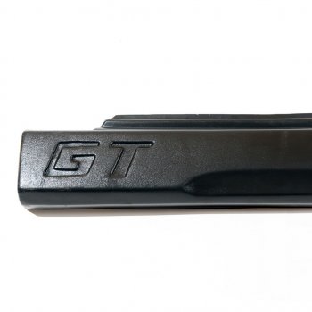 999 р. Пороги пластиковые GT Автодемик Лада 2109 (1987-2004) (Поверхность текстурная)  с доставкой в г. Белгород. Увеличить фотографию 2