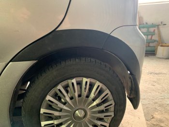 1 059 р. Накладки арок переднего и заднего бамперов Автостайл Daewoo Matiz M100 дорестайлинг (1998-2000) (Текстурная поврехность)  с доставкой в г. Белгород. Увеличить фотографию 5