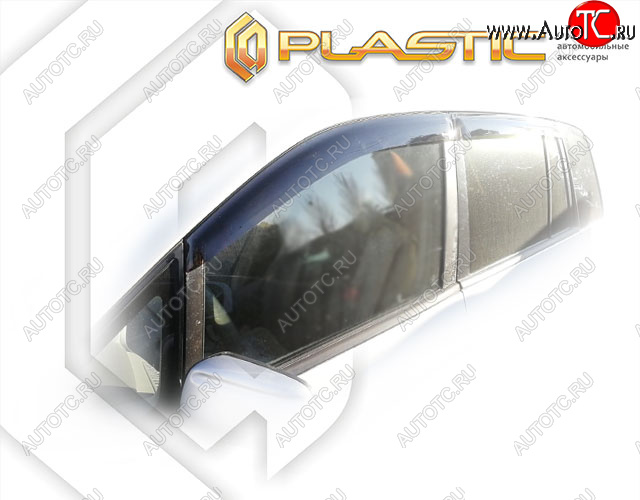 2 079 р. Дефлектора окон CA-Plastic Mazda Premacy (1999-2004) (Classic полупрозрачный)  с доставкой в г. Белгород