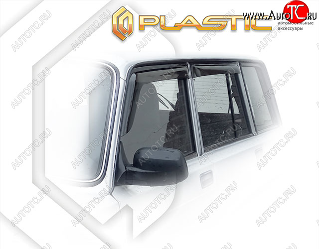1 999 р. Дефлектора окон CA-Plastic Лада 2104 (1984-2012) (Classic полупрозрачный)  с доставкой в г. Белгород