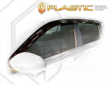 2 159 р. Дефлектора окон CA-Plastic Changan CS75 1-ый рестайлинг (2018-2022) (серия Classic полупрозрачный)  с доставкой в г. Белгород. Увеличить фотографию 2