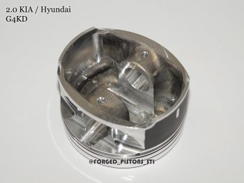 18 199 р. Поршни (KIA, Hyundai 2,0 G4KD под кольца 1,2/1,2/2,0) СТИ Hyundai IX35 NU рестайлинг (2020-2025) (диаметр поршня: 86,00 мм)  с доставкой в г. Белгород. Увеличить фотографию 2