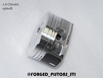 19 399 р. Поршни (Citroen 1,6l EP6CDT, N14B16A) СТИ Peugeot 5008 T87 дорестайлинг (2017-2020) (диаметр поршня: 77.00 мм)  с доставкой в г. Белгород. Увеличить фотографию 2