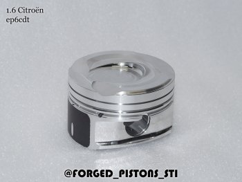 19 399 р. Поршни (Citroen 1,6l EP6CDT, N14B16A) СТИ Peugeot 5008 T87 дорестайлинг (2017-2020) (диаметр поршня: 77.00 мм)  с доставкой в г. Белгород. Увеличить фотографию 6