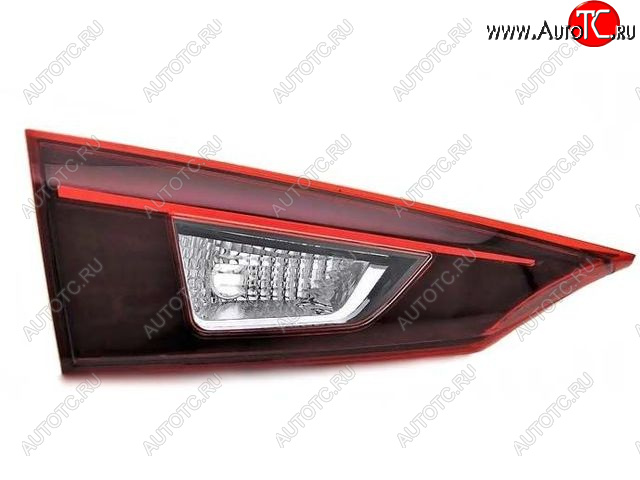 5 499 р. Левый фонарь задний (диодный, внутренний) DEPO Mazda 3/Axela BM дорестайлинг седан (2013-2016)  с доставкой в г. Белгород